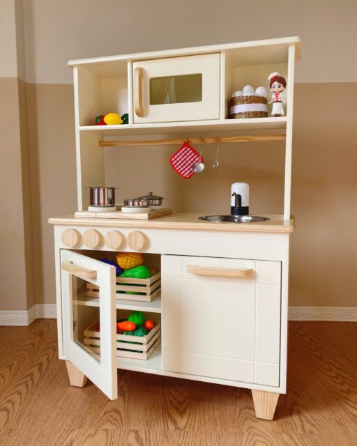Cocina Montessori Funcional Marfil